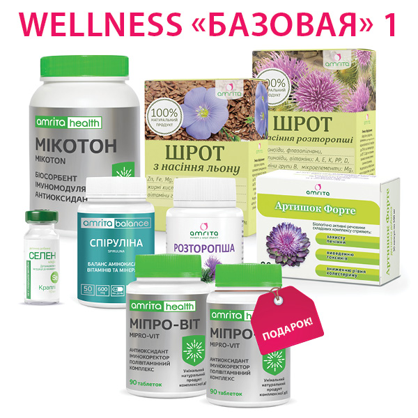 Программа WELLNESS «Базовая» шаг 1 - изображение 1 Программа WELLNESS «Базовая» шаг 1 | Amrita - изображение 1