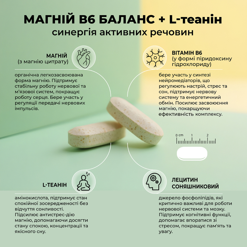 Магний В6 Баланс + L-теанин | Amrita - изображение 6