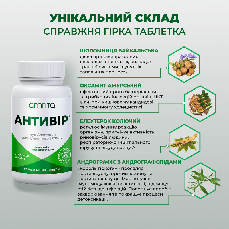 Антивир® с андрографисом, усиленное действие | Amrita - изображение 9