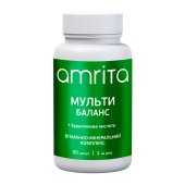 Мульти Баланс, усиленный витаминный комплекс + янтарная кислота